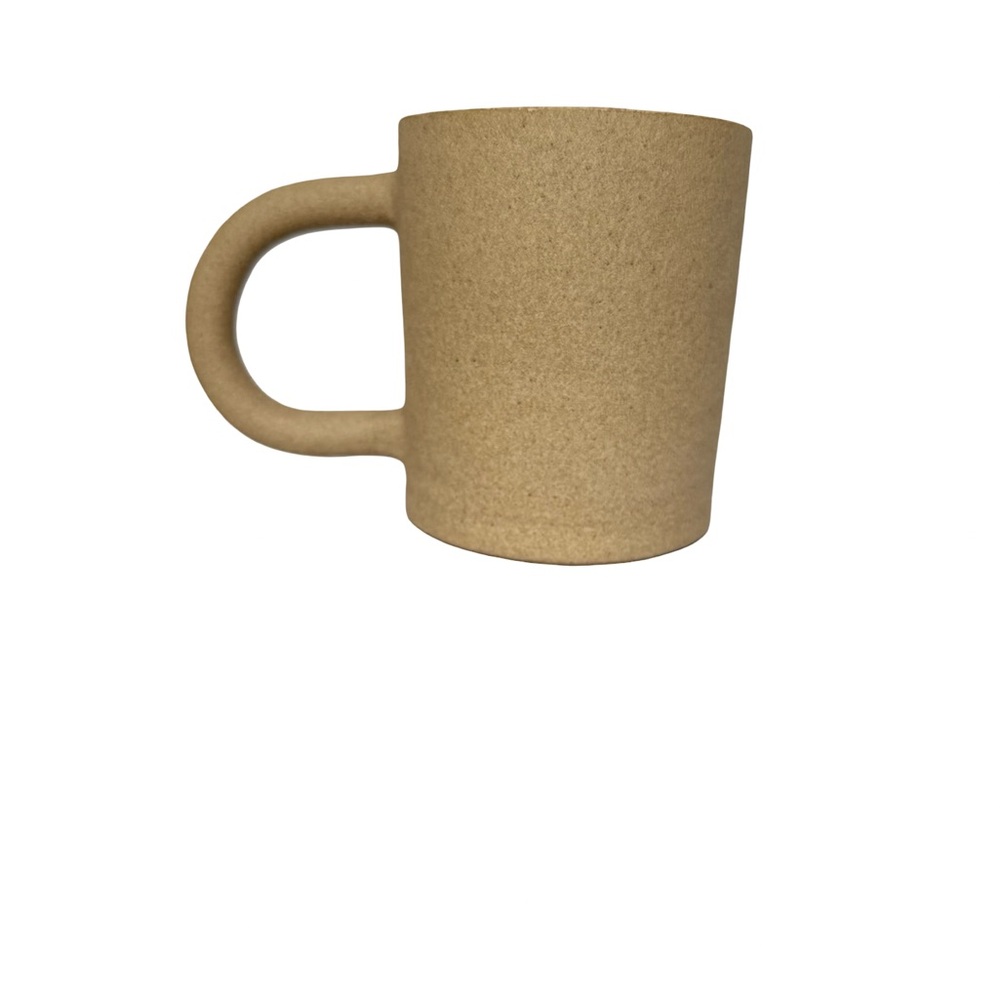 Brixton Elegant Tan Pottery Mug made in UK